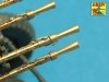 Aber 35L-222 Set of 2 barrels for Russian 14,5 mm machine guns KPVT used on ZPU-2 or ZPU-4 (1:35)